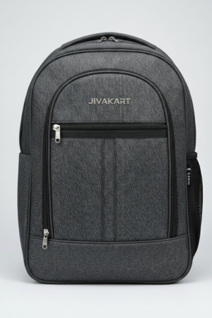 JivaKart 18 Inch Premium Jeans Backpack | 25L Capacity | Professional Unisex Design for Students & Seniors